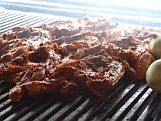 Pollos asados a la lea