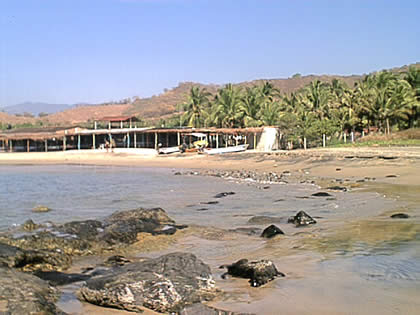 Restaurantes en playa la barrita