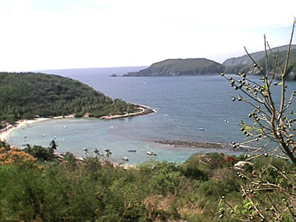 Vista desde la carretera a las gatas