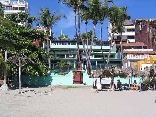 Vista desde playa la madera