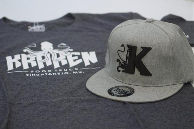 Playera y gorra Kraken Food Truck