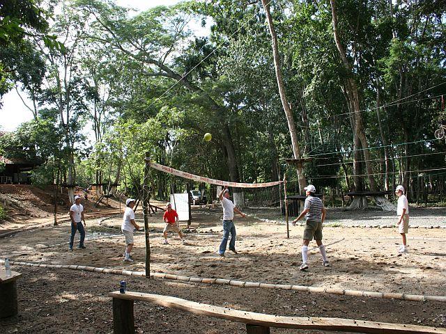 Cancha de Voleibol en Parque Aventura