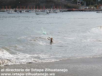 Pesca en Playa La Principal