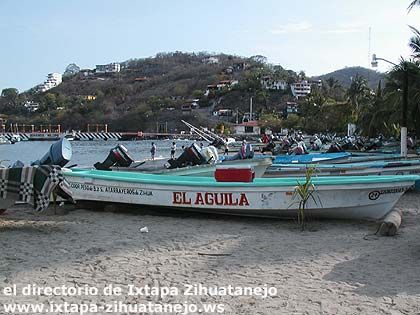 Zona de los pescadores en Playa la Principal